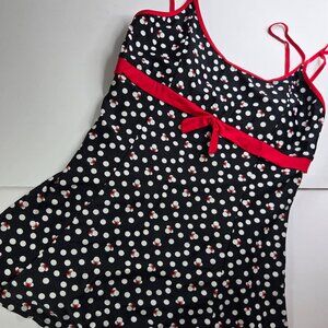Disney Swim Diseny Parks Minnie Mouse Icons One Piece Swimdress XXL